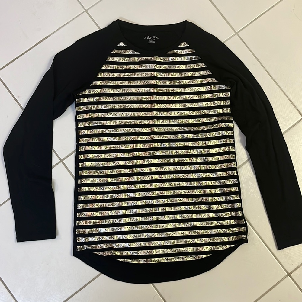 NWOT Sparkle And Shine Long Sleeve Top.